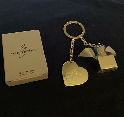 burberry heart keyring|Burberry chains for women.